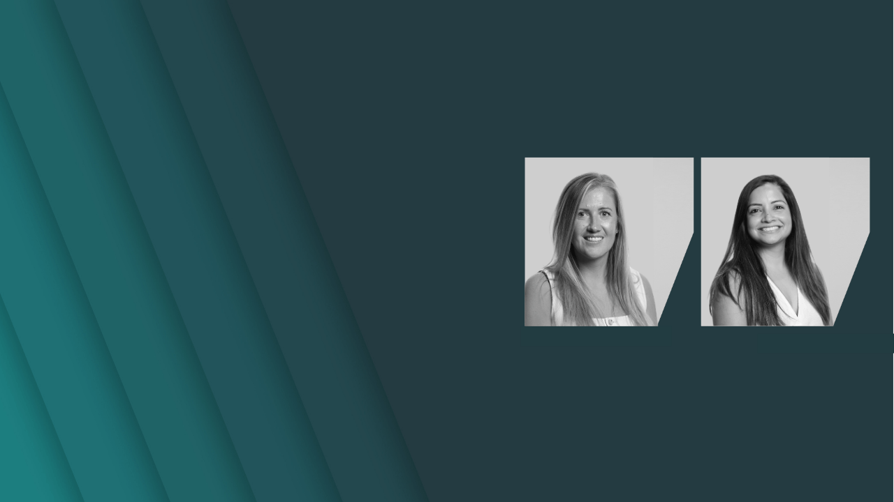 Hema Patel and Anna Bettencourt female leadership digital asset compliance